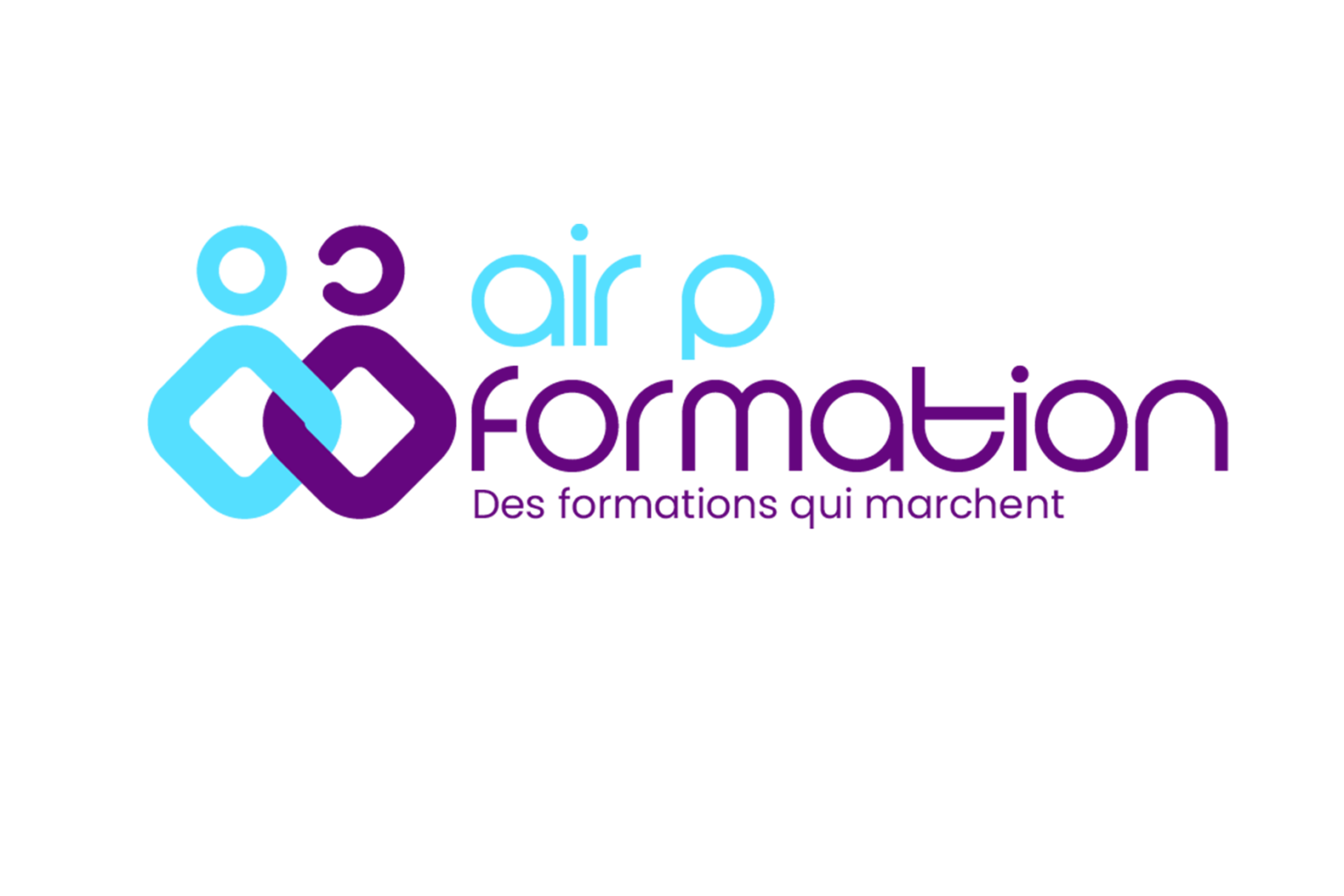 logo typo sur fond blanc